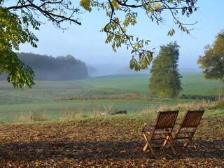 Ausblick von der Terrasse