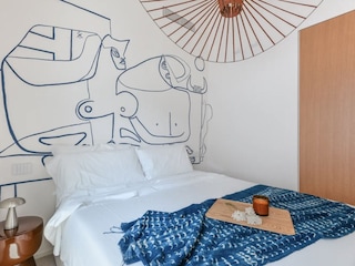 Schlafzimmer mit Terrasse