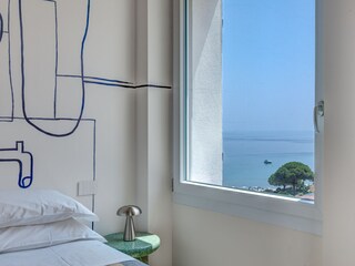 bedroom with private terrace