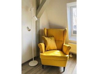 Leseecke im 1. Schlafzimmer
