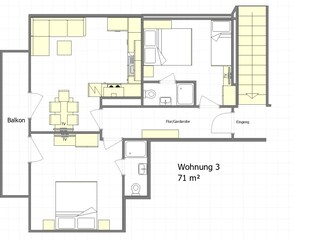 Apartamento de vacaciones Füssen Plano de planta 38