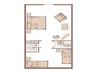 Beispielgrundriss Dachgeschoss