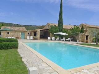 Villa Laudun-l’Ardoise Grabación al aire libre 4