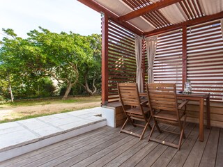 Wohnung Karla****_ Holzterrasse. Willkommen & viel Spaß