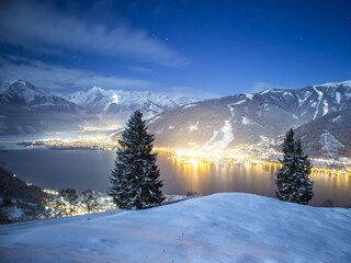 Zell am See auf Nacht