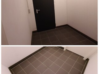 Abschließbarer Abstellraum