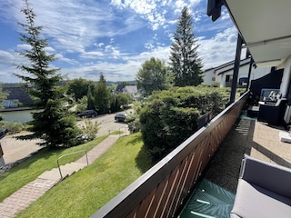 Balkon Aussicht