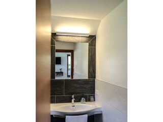 Badezimmer im Haus Isser