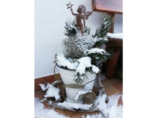 Haus Juen im Schnee