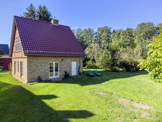 Gartenhaus von außen