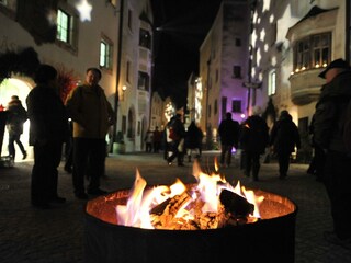 Rattenberg Advent, offene Feuerstelle