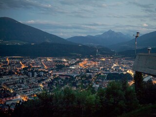 Innsbruck, Hungerburg, Blick auf Innsbruck_Tirol W