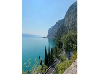 Der Gardasee von der Strada della Forra