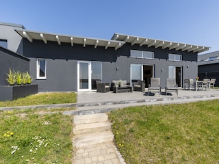 Blick aufs Haus