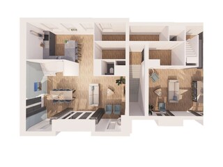 Vakantiehuis Scharendijke Grondplan 36