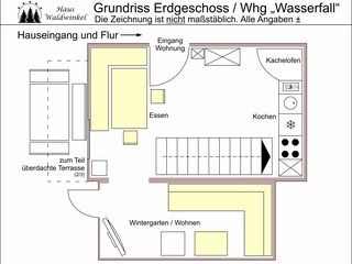 Vakantieappartement Aschau im Chiemgau Grondplan 4