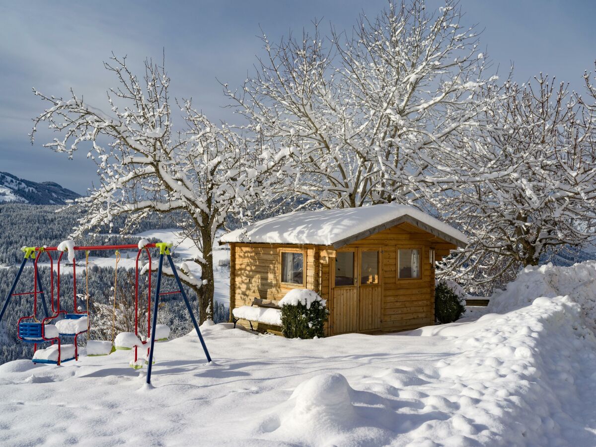 Winter Gartenhaus