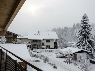 Aussicht vom Balkon