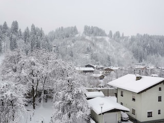 Aussicht vom Balkon