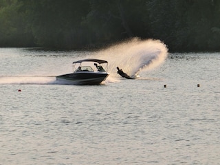 Wasserskifahren am Bodensee