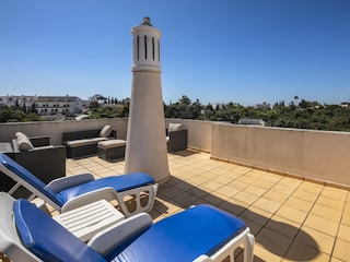 Roof terrace with ocean view!