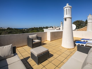Roof terrace with ocean view!