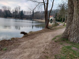 Wanderweg um den Kellersee, Höhe Sielbeck