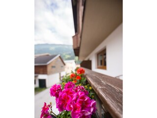 Der Balkon für die Appartements Lilly und Rosalie