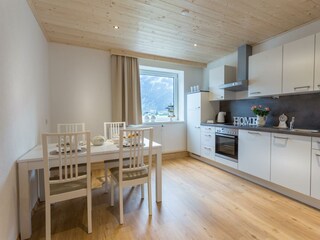 Der große Wohn- Essbereich.