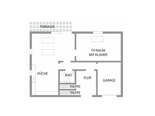Vakantiehuis Loßburg Grondplan 21