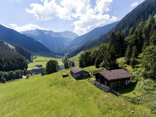 Aussenansicht Haus Drohne