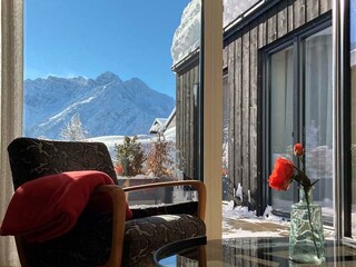 Federleicht Wohnzimmer Ausblick