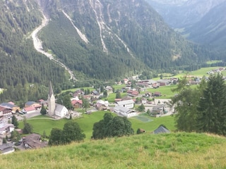 Mittelberg von oben