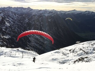 Paraglider am Nebelhorn