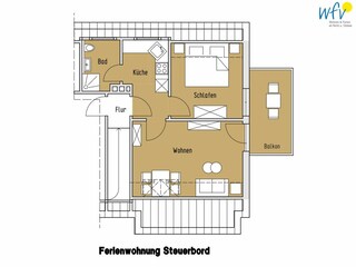 Appartamento per vacanze Borkum  14