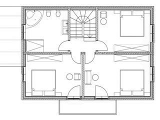 Chalet Falkertsee Pianta del piano 42
