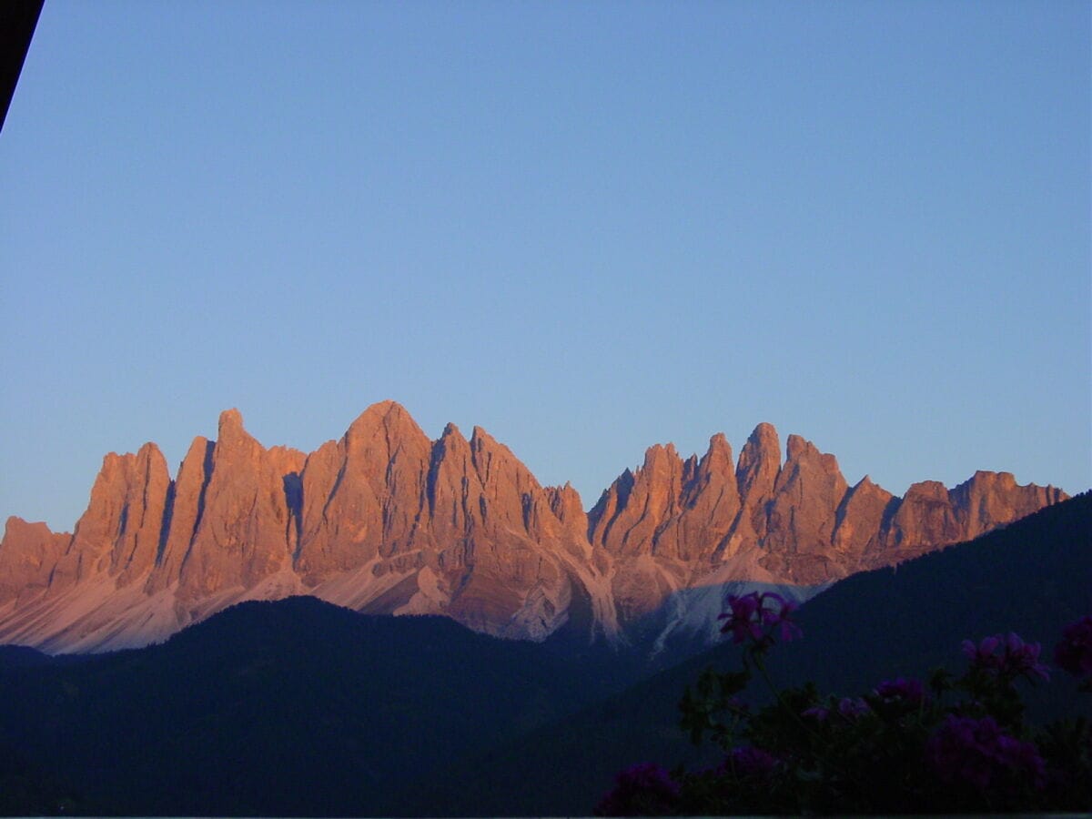 Geislerspitzen Abendrot