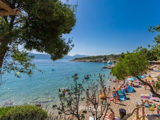 Wunderschöner Strand, kristallklares Meer