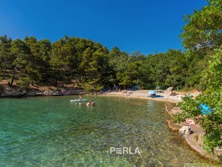 Wunderschöner Strand, kristallklares Meer