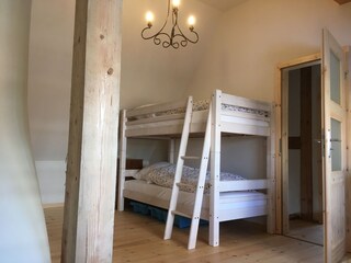 Das Kinderzimmer im Obergeschoss