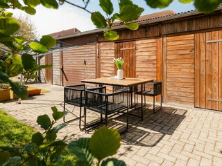 Norderney / Nordhelmeck 2 - Sitzecke im Garten