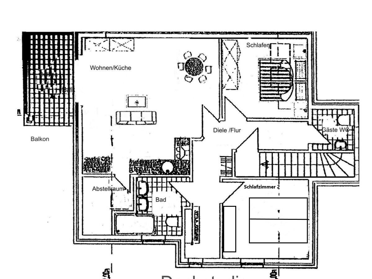 Ferienwohnung Borkum Grundriss 36