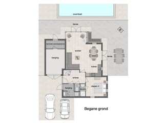 Villa Kamperland Grondplan 41