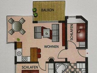Appartement de vacances Großenbrode Plan d'étage 30