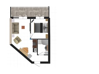 Holiday apartment Boltenhagen Floor Plan 16