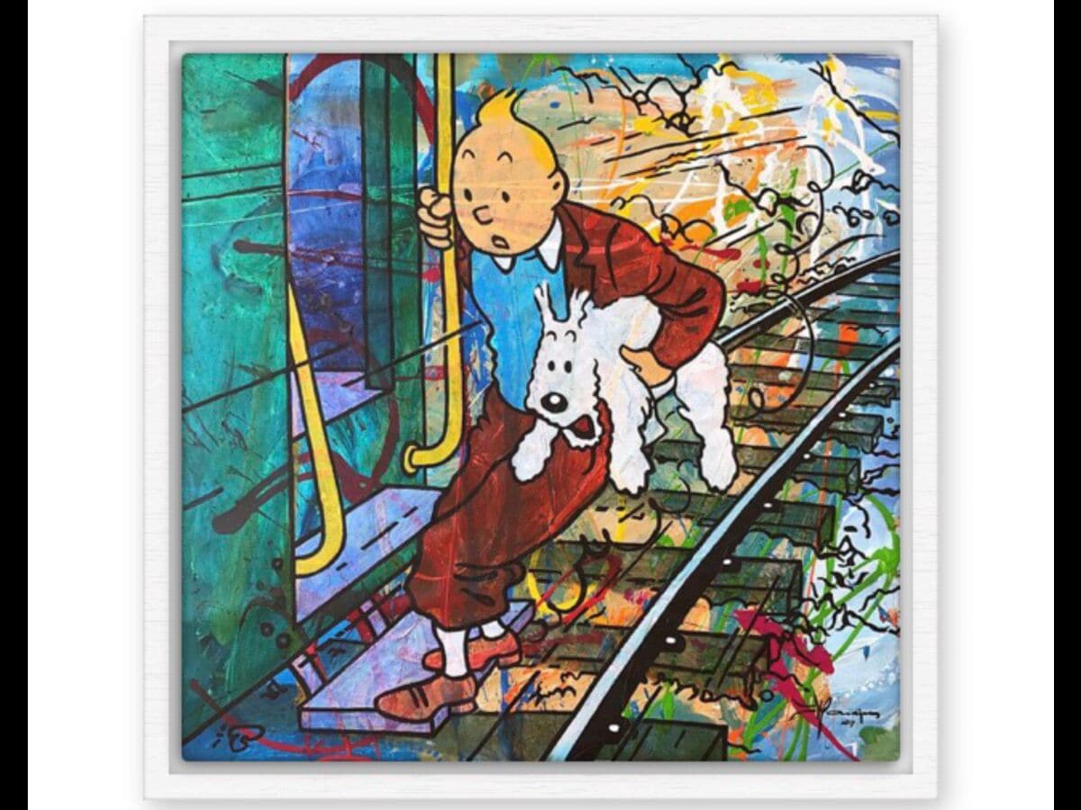 TIN TIN im Scheinwerferlicht in Raum 2