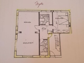 Apartamento de vacaciones Westerland Plano de planta 38