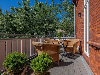 Norderney / Stadtvilla Marienheim 3 - Balkon