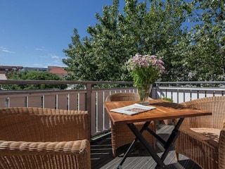 Norderney / Stadtvilla Marienheim 3 - Balkon