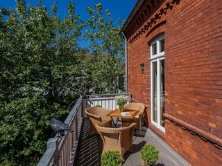 Norderney / Stadtvilla Marienheim 3 - Balkon